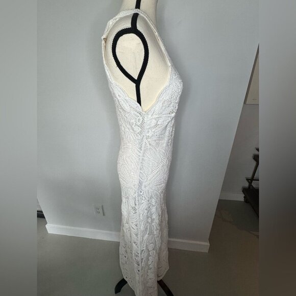Maje White Floral Maxi Dress – NWT, Size T42 - Picture 3 of 16